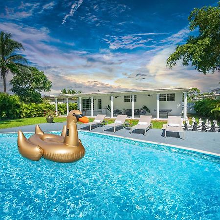 Villa New Tropical Oasis Retreat In Miami Exterior foto